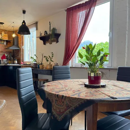 Quarto em Acomodações Particulares Vinyl - Charming Place, 15 Minutes To Old Town & Seaside Gdańsk